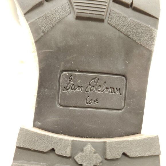 Sam Edelman Women's Winter Ankle Boots Sz 6.5 Tan Suede Chic Outdoor Booties - Picture 8 of 10